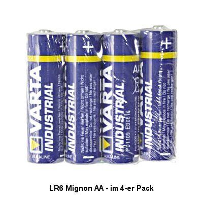 Varta Batterie, AA Mignon, 1,5 V