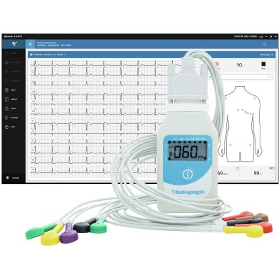 Vitalograph® BT12 Ruhe-EKG mit Spirotrac® 6 Software