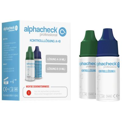 alphacheck professional Kontrolllösung A+B im Kombipack