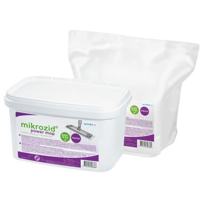 mikrozid® power mop Set, 1 x 20 Tücher + Box