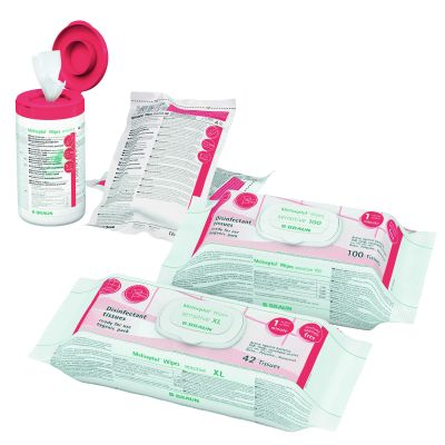 Meliseptol® Wipes sensitive, Spenderdose à 60 Tücher