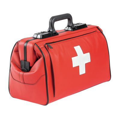 Arzttasche Rusticana Cross mit 1 Außentasche, rot