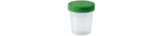 mx Urin-/Laborbecher / Becherspender