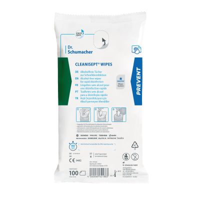 CLEANISEPT® WIPES, Nachfüllbeutel à 100 Tücher